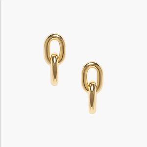 ISO looking for these Anine Bing link drop earrings in 14k gold